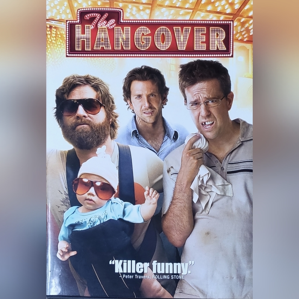 The Hangover Full Screen & Widescreen Dual Format media DVD movie EUC
